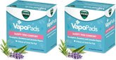 Vicks VapoPads Sleepy Time Comfort - Vapor Pads Refill Humidifiers and Steam Inhalers - Rosemary, Lavender, and Eucalyptus, 40-Pack, Box Color May Vary