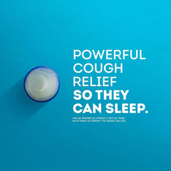 Vicks Children's VapoRub, Topical Cough Suppressant and Analgesic, Relieves Coughs and Minor Aches and Pains, Clinically Proven, Starts Working in Minutes for Fast Relief, For Children Ages 2+, 1.76oz