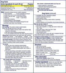 Vicks NyQuil VapoCOOL SEVERE Cold, Flu + Congestion Liquid Medicine, Max Stregth 9-Symptom Nighttime Relief, 12 FL OZ
