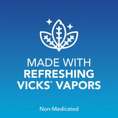 Vicks VapoInhaler, On-the-Go Portable Nasal Inhaler, Non-Medicated, With Refreshing Vicks Vapors, Menthol Scent , 2 Scented Sticks