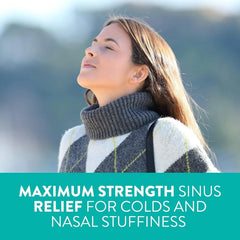 Vicks Sinex SEVERE LiquiCaps, All-In-One Sinus Relief, Non-Drowsy, Nasal Decongestant, Maximum Strength Relief of Sinus Headache, Pain, Pressure, & Congestion, 24 LiquiCaps