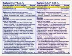 Vicks DayQuil & NyQuil Co-Pack, Cold & Flu Medicine, Powerful Multi-Symptom Daytime & Nighttime Relief for Headache, Fever, Sore Throat, Minor Aches & Pains, & Cough, 72ct